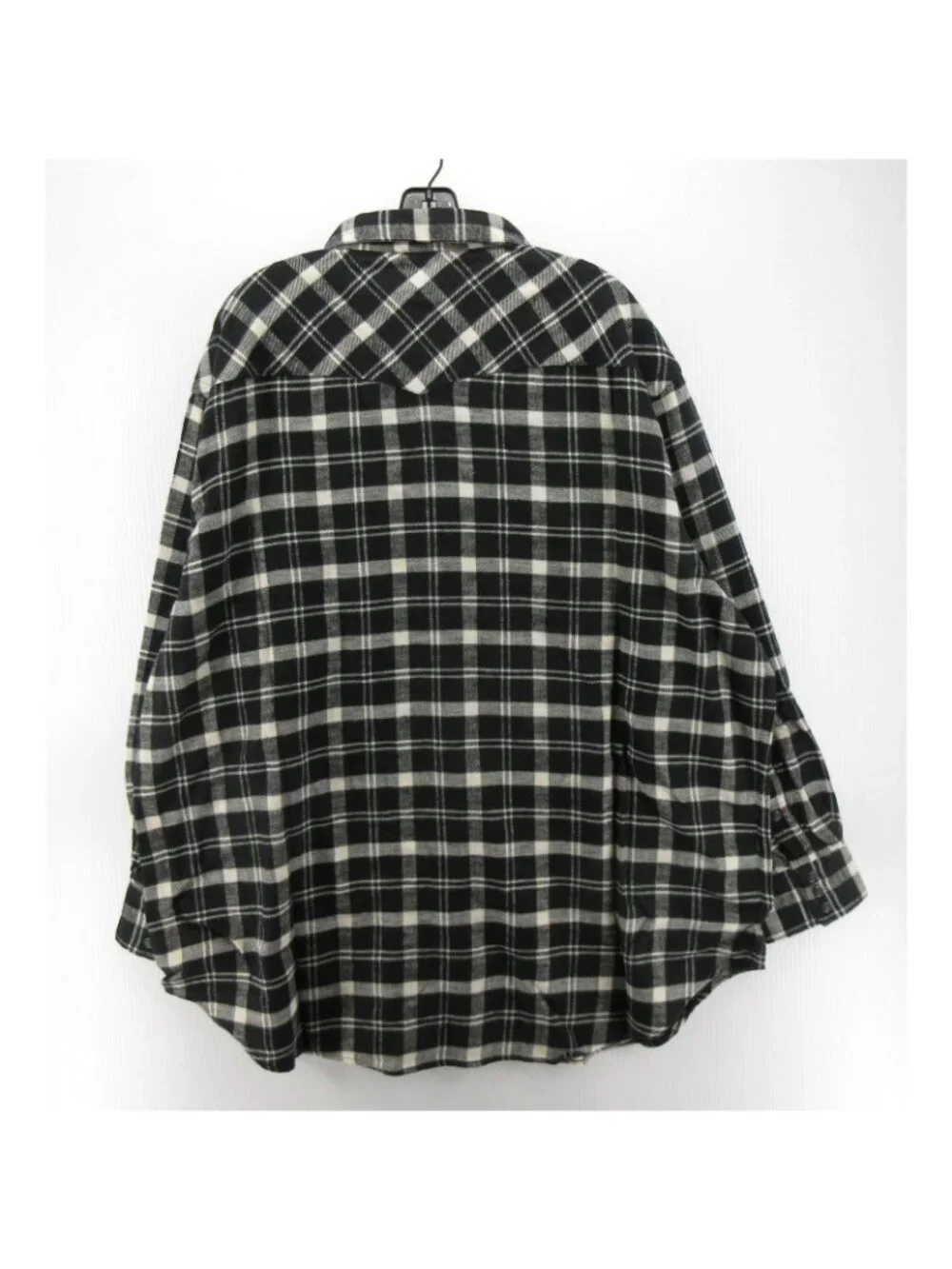 Polo Ralph Lauren Shirt 3XB Flannel Western Snap Plaid Flap Pockets
